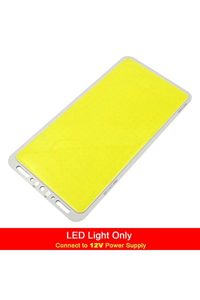 cooleeon Cold White COB Panel only High Bright Dimmable 100W 12V LED COB Light Panel with Dimmer Matrix LED B