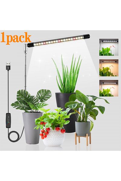 Choice USB DCZWD-HB-1pack LED Grow Light for Indoor Plant lights Full Spectrum Phyto Lamp Dimmable Timer Se