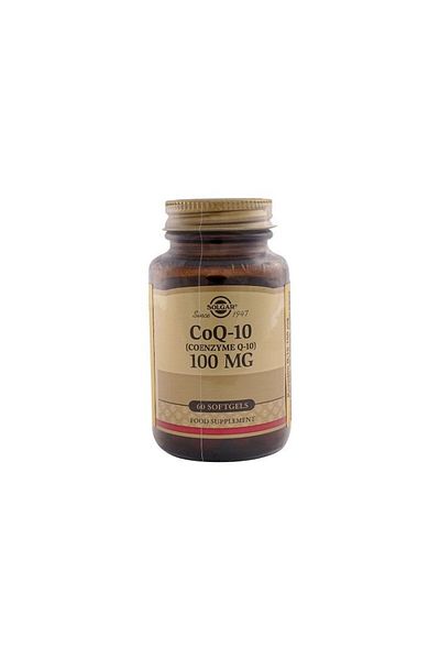 Solgar Coq-10 Coenzyme Q-10 100 Mg 60 Softgels