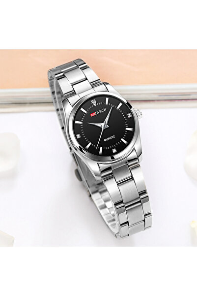 Choice ساعة نسائية فاخرة 310-H مقاس 29 مم من الفولاذ المقاوم للصدأ وحجر الراي...