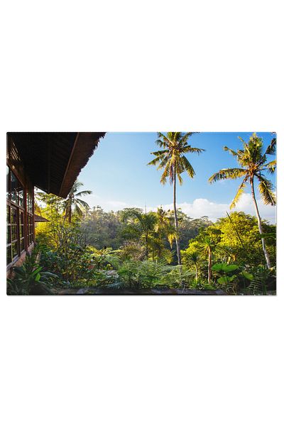 StoryGift Romania Canvas Painting 70 X 50cm View of Luxury Villa Near Ubud, Bali, Indonesia, Villa, Lu Stg