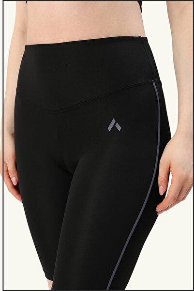 missmaral Women's Black High Waist Recovery Biker Shorts Short Sports Tights Lycra Diver Biker Tights 1043