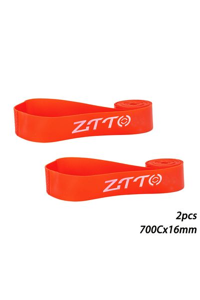 ZTTO 700c 16mm Red ZTTO 2Pcs MTB Road Bike Rim Tapes Premium PVC Rim Strips Wheel Tapes For 20 24 26 27.5