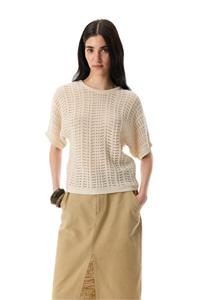 Mudo AJURLU KISA KOLLU LOOSE FIT KAZAK