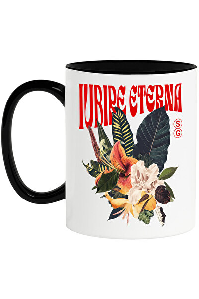 StoryGift Romania Cana cu Buchet Flori Colorate Text Iubire Eterna Natura , C...