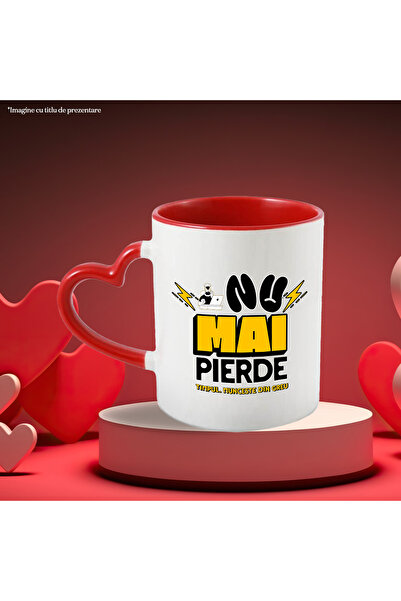 StoryGift Romania Cana Mesaj Motivational Nu Mai Pierde Vreme Munceste Barbat la birou Computer, 3, Cu ,STG