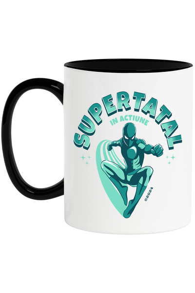 StoryGift Romania Cana Spiderman Erou Supertatal-in-actiune Familie , 330ml, ...