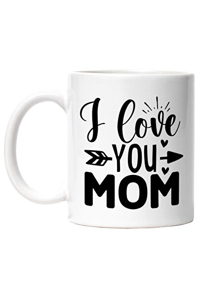 StoryGift Romania Cana Cu Inimioare Si Mesajul "i Love You, Mom" - Te Iubesc,...