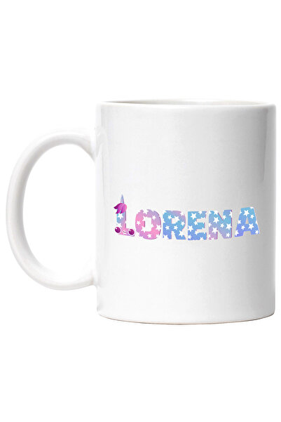 StoryGift Romania Cana Cu Numele Lorena, Unicorn, Printesa, Fairytale, Dragut...