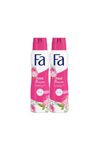 Fa Pink Passion Deodorant Spray Value Pack 2 x 150 ml