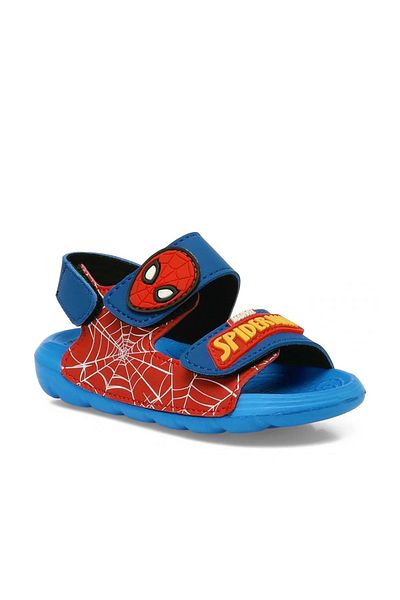 Disney Spiderman Sandale cu velcro Spiderman pentru băieți, potrivite pentru utilizare zilnică și în apă, talpă anti-alunecare