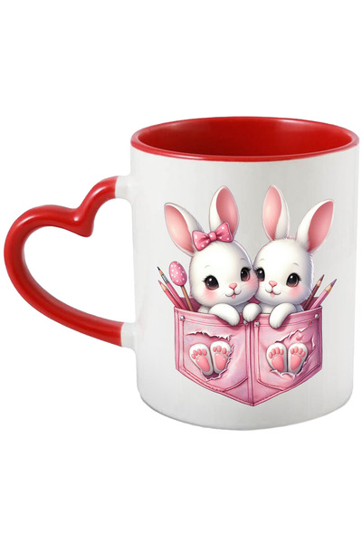 StoryGift Romania Cana Cu Taco Tinut De Un Schelet Cu Mesajul "love Sucks, Eat Tacos", Mancare, Iu, Cu Maner Inim Stg