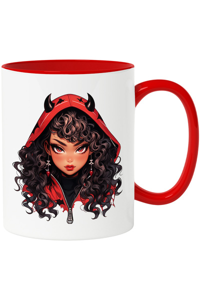 StoryGift Romania Cana Cu O Fata De Culoare Care Poarta Un Hanorac | Ilustrat...