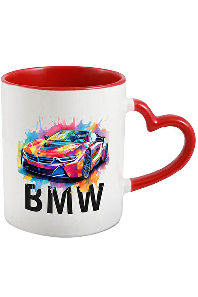 StoryGift Romania Cana Cu Masina Sport, Watercolor, Splash, Ilustratie, Multi...