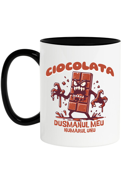 StoryGift Romania Cana Cu Tableta De Ciocolata Furioasa Monstru Cu Gheare Tex...