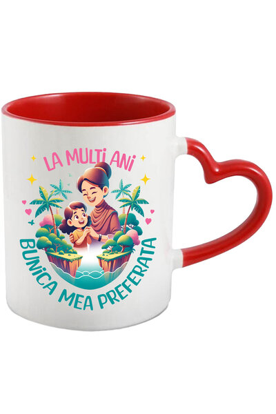 StoryGift Romania Cana Cu Bunica Si Nepoata Vesela Insula Tropicala Text La M...