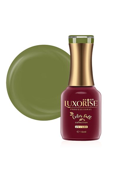 LUXORISE Oja semipermanentă Color Fall Collection Olive Branch, LUXORISE, 15ml