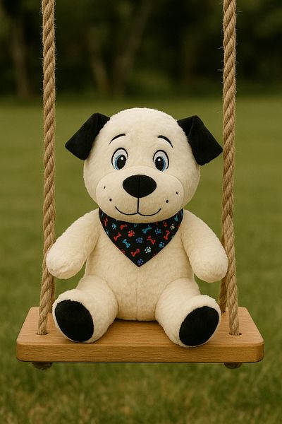 POLLYTOYS Cute Dog with Flares - 35 cm