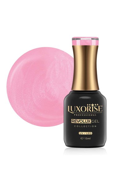 LUXORISE Revolux Semi-Permanent Nail Polish, Rose Scent 15ml