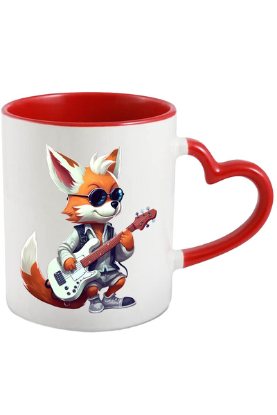 StoryGift Romania Cana Cu Un Vulpoi Care Canta La Chitara | Ilustratie | Oche...