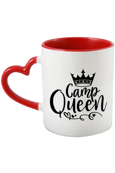 StoryGift Romania Cana Cu O Coroana Regala Si Textul "camp Queen" - Regina Ta...