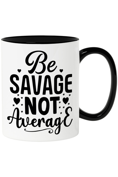 StoryGift Romania Cana Cu Inimioare Si Mesaj Care Te Indeamna Sa Fii Salbatic...