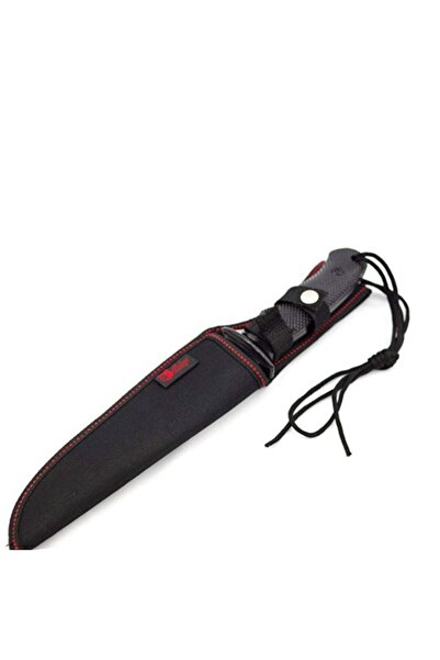 PUFO Hunting knife 32 cm Full Tang, Black Legion Style model, ergonomic handle, sheath included