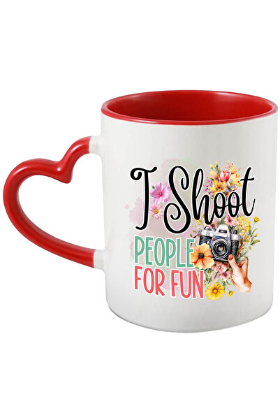 StoryGift Romania Cana Cu Mesajul "i Shoot People For Fun", Ilustratie, Activ...