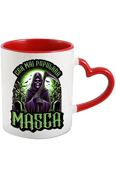 StoryGift Romania Cana cea mai populara masca moarte cu coasa in cimiti, 330m...