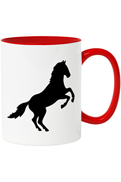StoryGift Romania Cana Cu Un Cal Fericit Care S-a Ridicat Pe Picioarele Din S...
