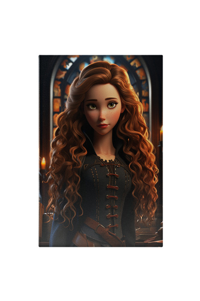 StoryGift Romania Tablou Canvas: Neinfricata Barbie, Frumusete, Roscat, Lucra...