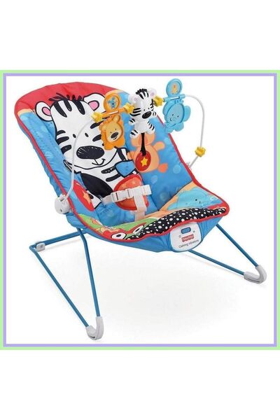 Factory Price - Animal Print Musical Baby Bouncer Chair