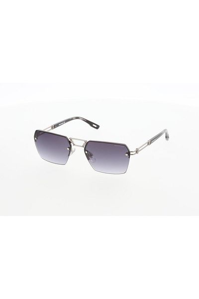 Mustang Sunglasses - Purple - Geometric