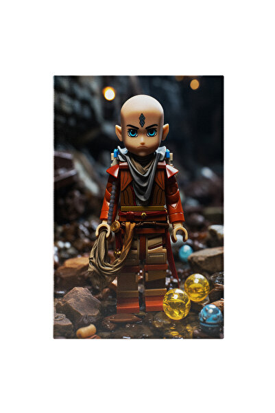 StoryGift Romania Tablou Canvas: Figurina Lego Avatar, The Last Airbender Cu ...