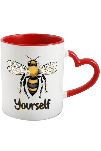StoryGift Romania Cana Cu Albina Cu Floricele Cu Mesajul "yourself", Increder...