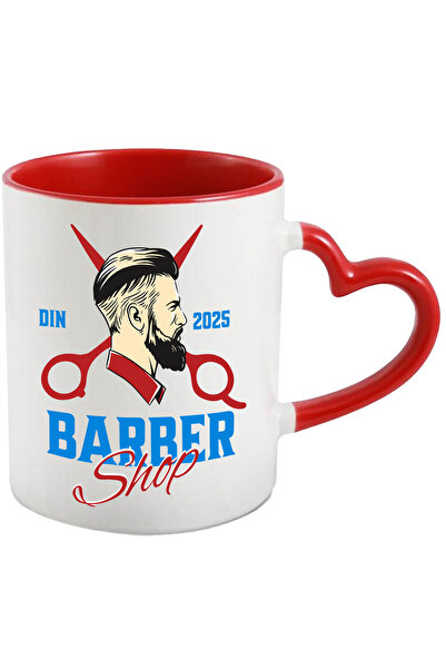 StoryGift Romania Cana Cu Barbat Profil Uman Intrumente Frizerie Text Barber ...