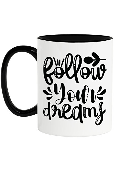 StoryGift Romania Cana cu indemn in engleza "Follow your dreams" - urmeaza-ti...