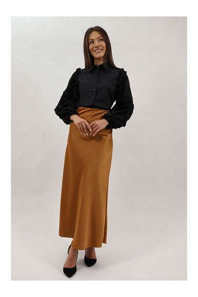 FASHIONLAND Skirt - Brown