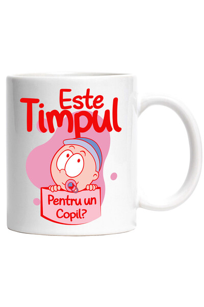 StoryGift Romania Cana Cu Bebelus Cu Suzeta Text Este Timpul Pentru Un Copil?...