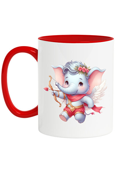 StoryGift Romania Cana Cu Un Elefantel Cupidon | Ilustratie | Trage Cu Arcul ...
