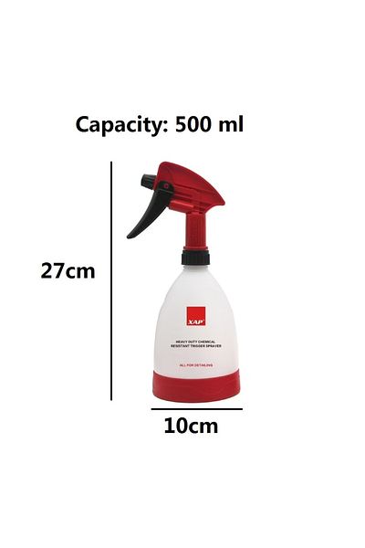 Choice 500ml Round Bottle Car Wash Spray Can Adjustable Trigger Sprayerhead Acid And Alkali Resistant For A