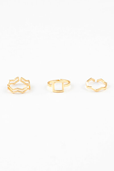 Sortie Aksesuar مجموعة خواتم من الفولاذ المقاوم للصدأ قابلة للتعديل بطول مربع...