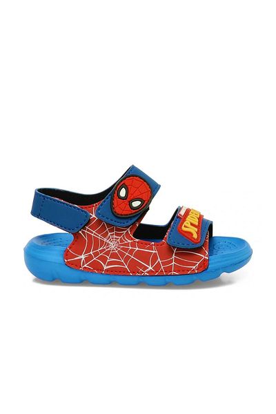 Disney Spiderman Sandale cu velcro Spiderman pentru băieți, potrivite pentru utilizare zilnică și în apă, talpă anti-alunecare
