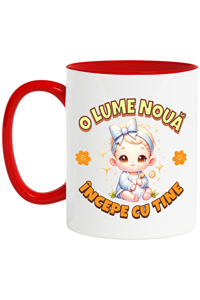 StoryGift Romania Cana O Lume Noua Incepe Cu Tine, Bebe, Nou Nascut, Familie,...