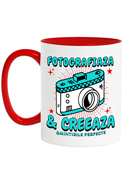 StoryGift Romania Cana Cu Aparat Foto Vintige Creativitate Hobby Fotografie T...