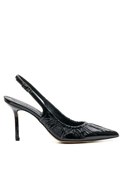 Sofia Baldi Magy black genuine leather women's stiletto & evening dress