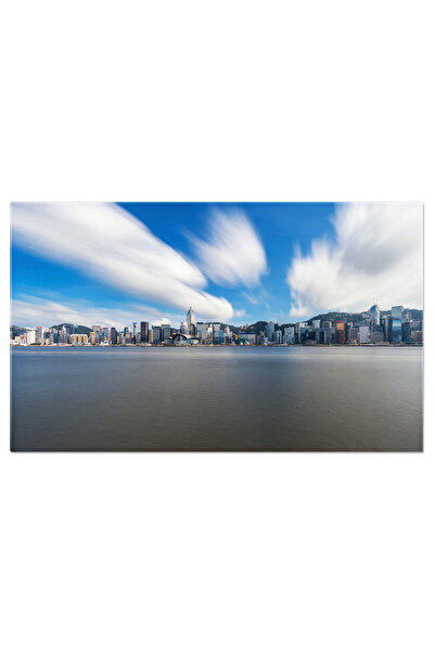 StoryGift Romania Tablou Canvas Vedere Scenica A New York City Skyline Si Pod...