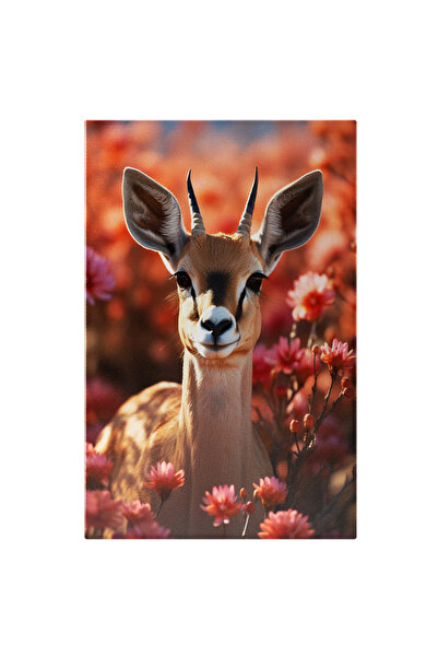 StoryGift Romania Tablou Canvas: Liniștea Sufletească A Căprioarei Ascunse În...