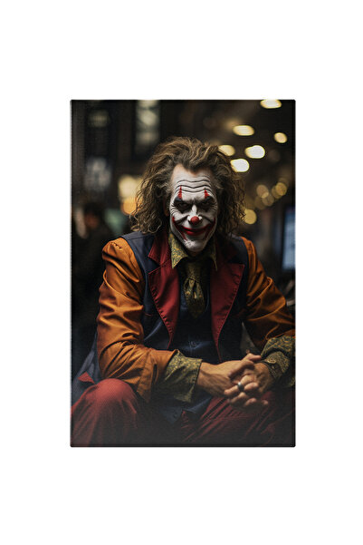 StoryGift Romania Tablou Canvas: Fotografie Cu Joker Zambind - Oameni Vopsit ...