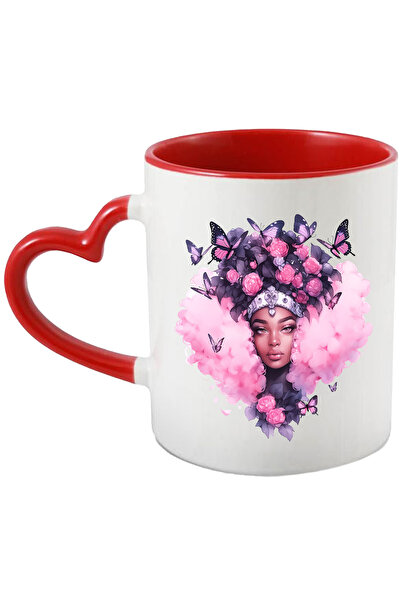 StoryGift Romania Cana Cu 2 Caini Impartind Acelasi Os, Valentine's Day, Ilustratie, Iubire, Funda, Cu Maner Inim Stg